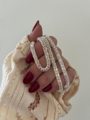 CADENA ACERO BLANCO