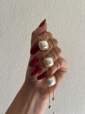 COLLAR ACERO DORADO