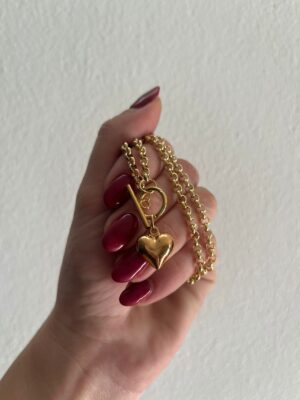 CADENA ACERO DORADO