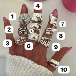 ANILLO ACERO BLANCO