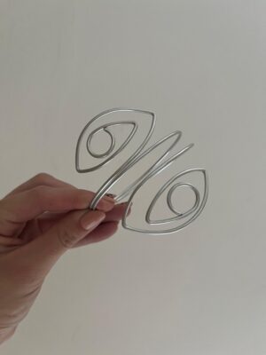 BRAZALETE ACERO BLANCO