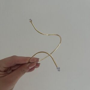 BRAZALETE ACERO DORADO