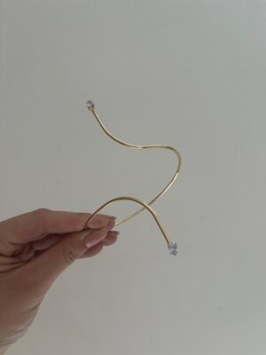 BRAZALETE ACERO DORADO