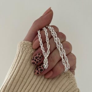 CADENA ACERO BLANCO
