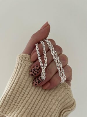 CADENA ACERO BLANCO