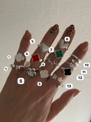 ANILLO ACERO BLANCO