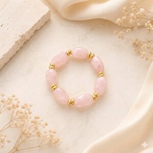 PULSERA PIEDRAS Y ACERO PREMIUM