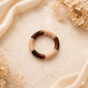 PULSERA PIEDRAS Y ACERO PREMIUM