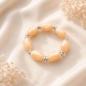 PULSERA PIEDRAS Y ACERO PREMIUM
