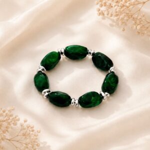 PULSERA PIEDRAS Y ACERO PREMIUM